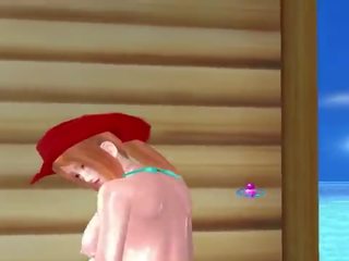 魅惑的な ビーチ 3 gameplay - エロアニメ ゲーム