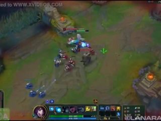 Ahri learns top&comma; mid&comma; bottom&comma; in džungla predogled