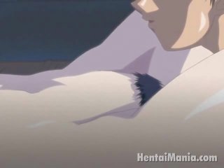 Sublime anime stunner coraz succulent cutie palcami przez majteczki