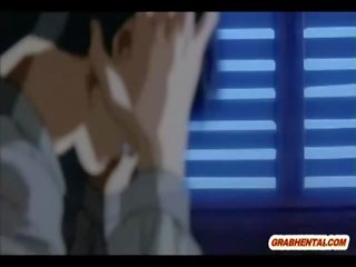 Bondage ýapon call gyz anime gets wax and grand poked