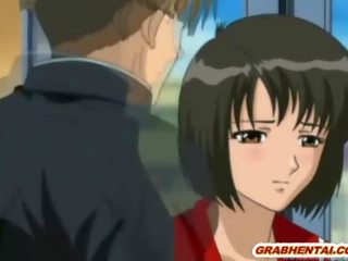 Teenager hentai gets fingered wetpussy and jero poked in the class