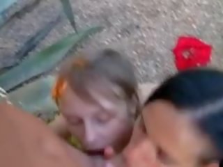 Delicious Blowjob From My Two Princesses