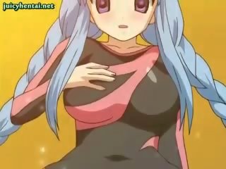 Grand Anime Chicks Rubbing Their Tits
