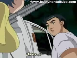 Rất tán tỉnh hentai với to ngực quái