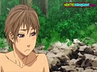Naked Hottie In Hentai film