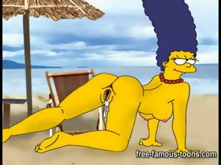 Simpsons sexo presilla parodia