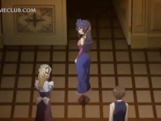 3d Anime schoolgirl Teasing phallus Gets Pussy Licked In Return