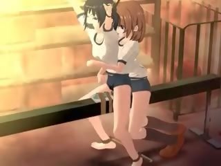 L'anime xxx agrafe esclave obtient sexuellement torturé en 3d l'anime