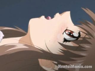 Agreeable Anime Vixen Getting Pink Bald Cunt Licked By Her lover