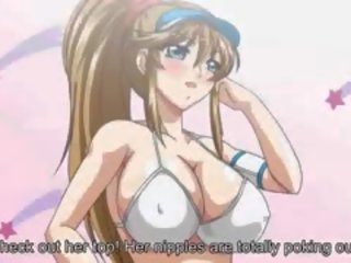Seksuaalinen anime koulutyttö antaa felattio
