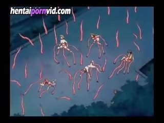 Tentacule gangbang