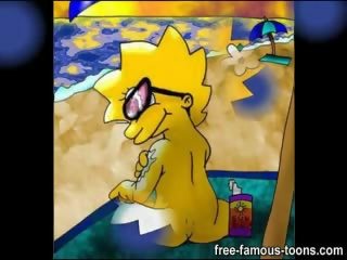 Lisa Simpson dirty film