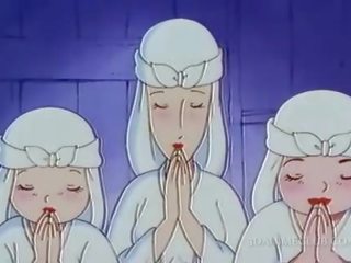 Naked hentai nun having sex video for the first time
